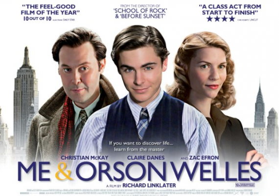 „Me and Orson Welles“ (2008), US-Kinoplakat