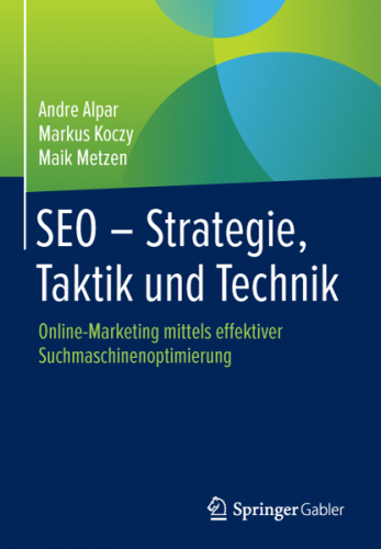 Cover Buch „SEO – Strategie, Taktik und Technik“ von AKM3